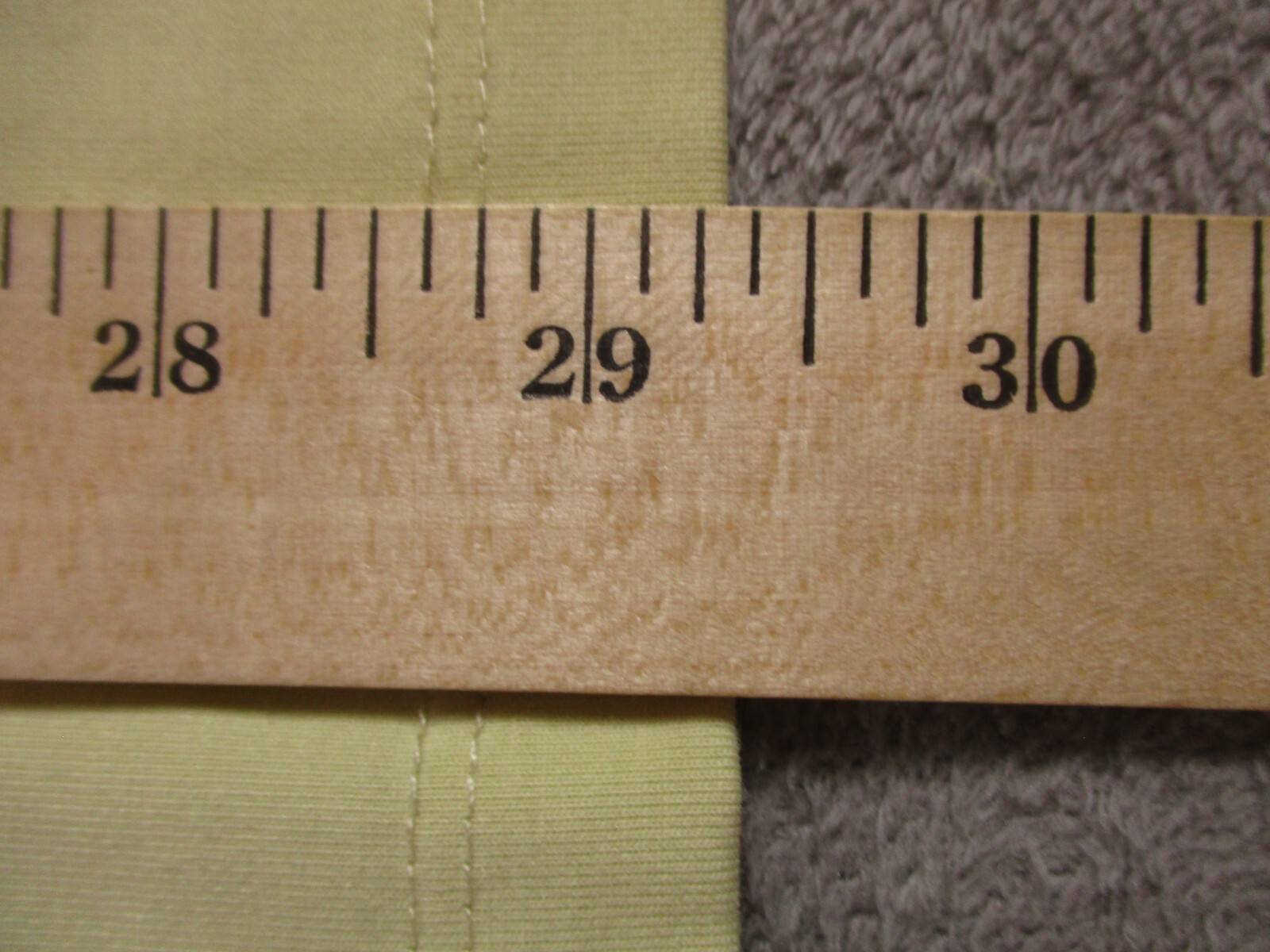 Cuts Clothing Split Hem Signature Shirt Mens Large Pale Yellow Stretch Pica Pro gallery