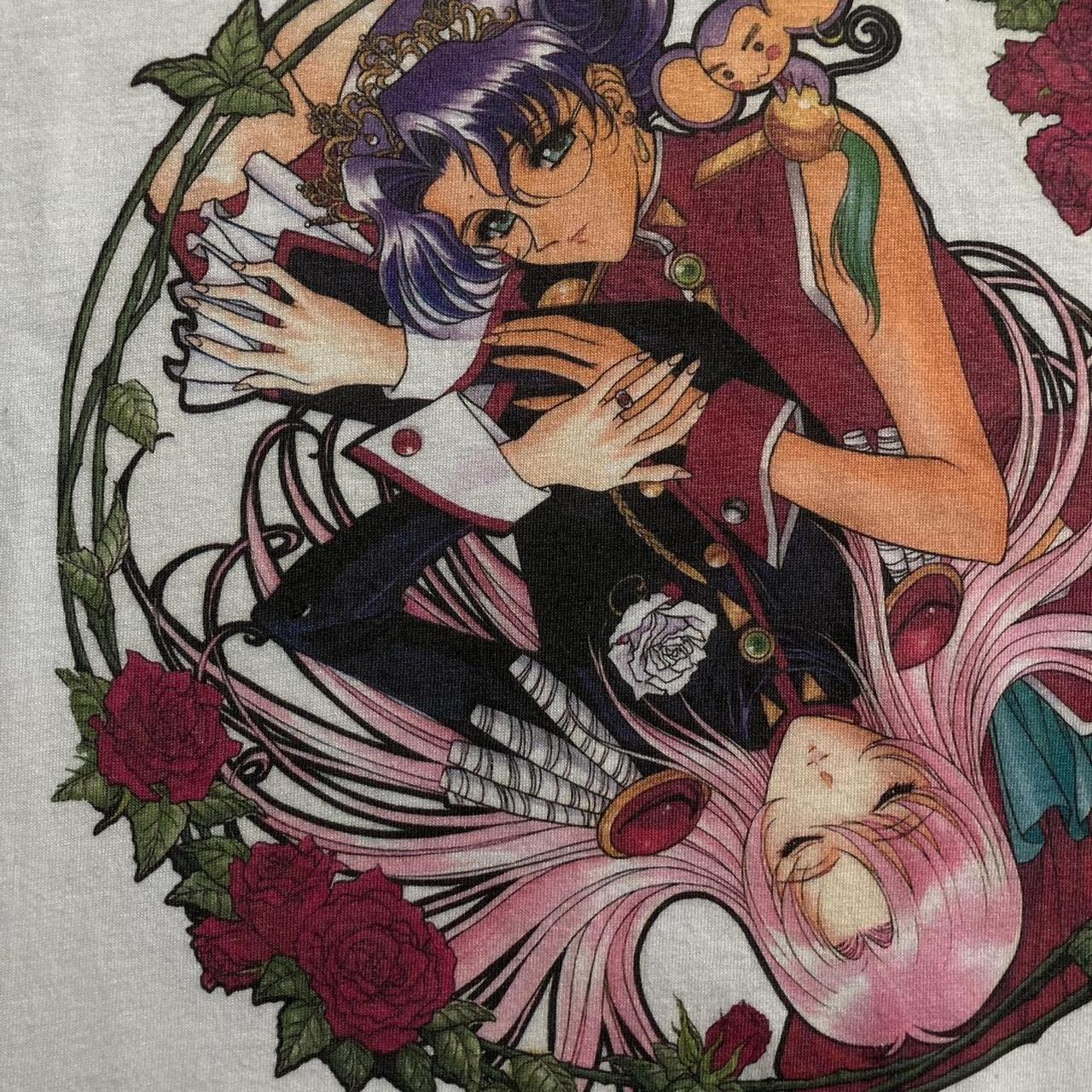 REVOLUTIONARY GIRL UTENA Utena & Anthy Anime UNISEX t shirt - high quality print gallery
