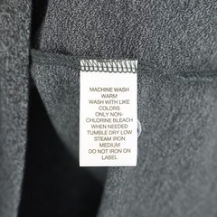 Roundtree & Yorke Men’s Long-Sleeve Shirt L Black Seamless Neck 100% Cotton NWT