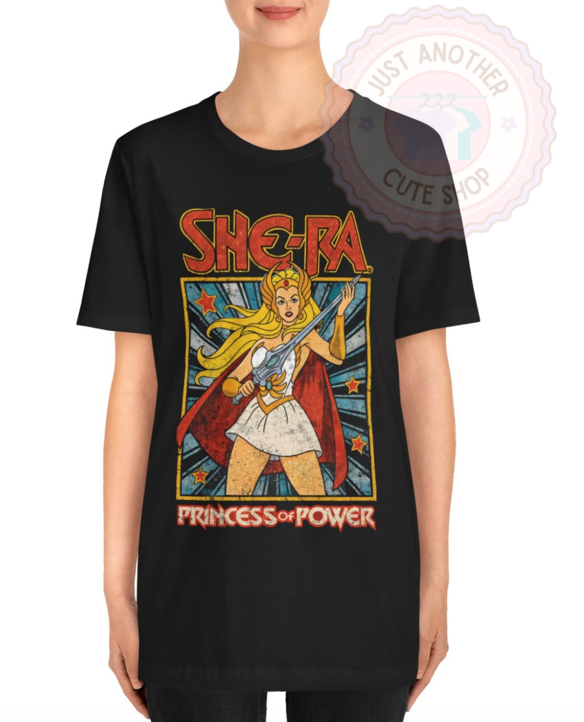 She-Ra Princess of Power T-Shirt ✩ Vintage 80s Retro Cartoon Graphic Tee! RARE! gallery