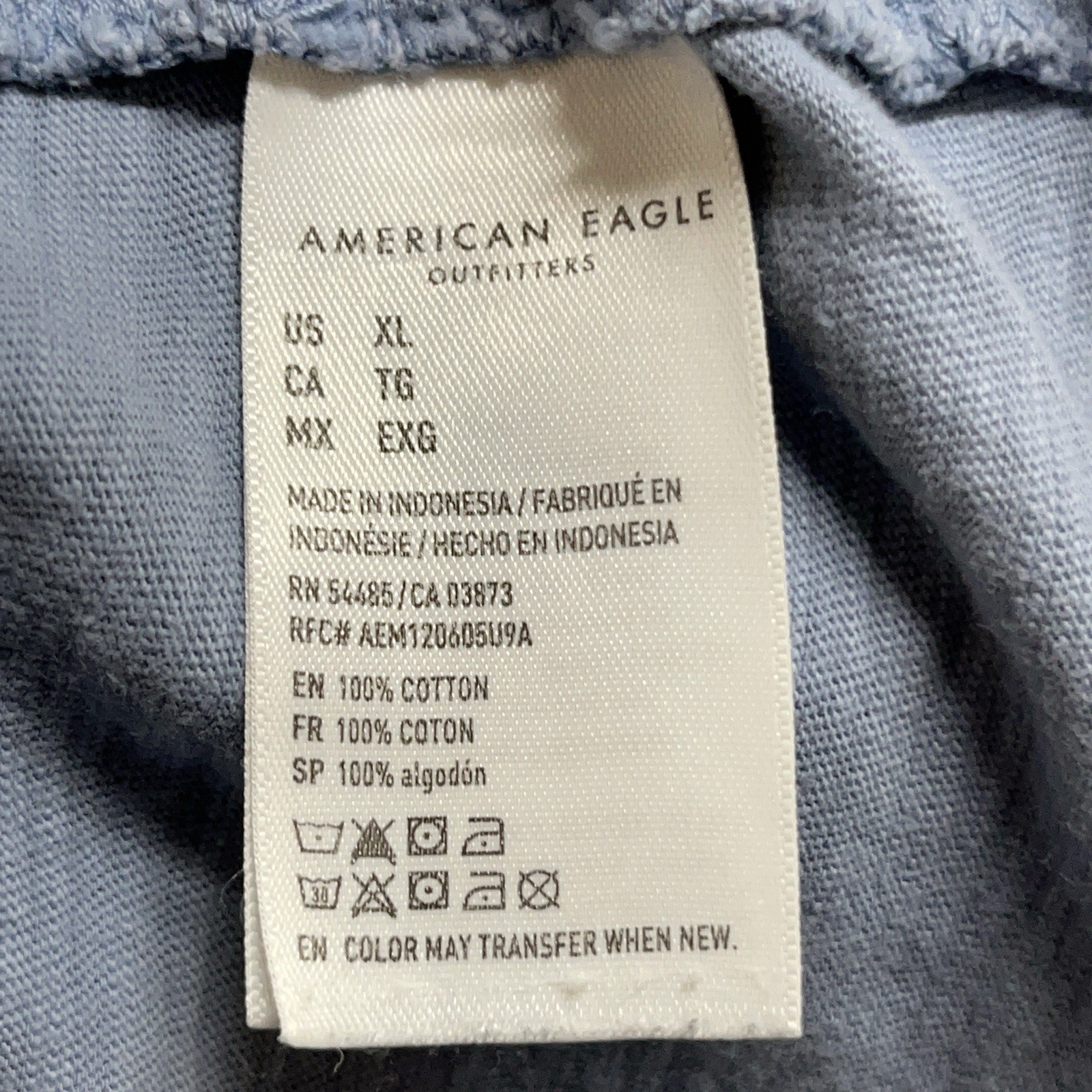 American Eagle Mens T-Shirt LOT OF 2 Standard Fit Short Sleeve XL Soft Logo gallery