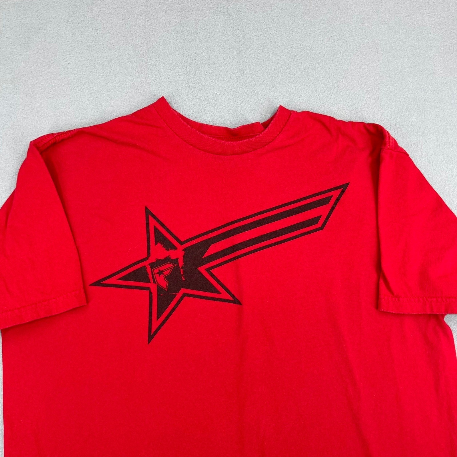 Famous Stars and Straps Mens XL Red Graphic Star Logo Short Sleeve T-Shirt gallery