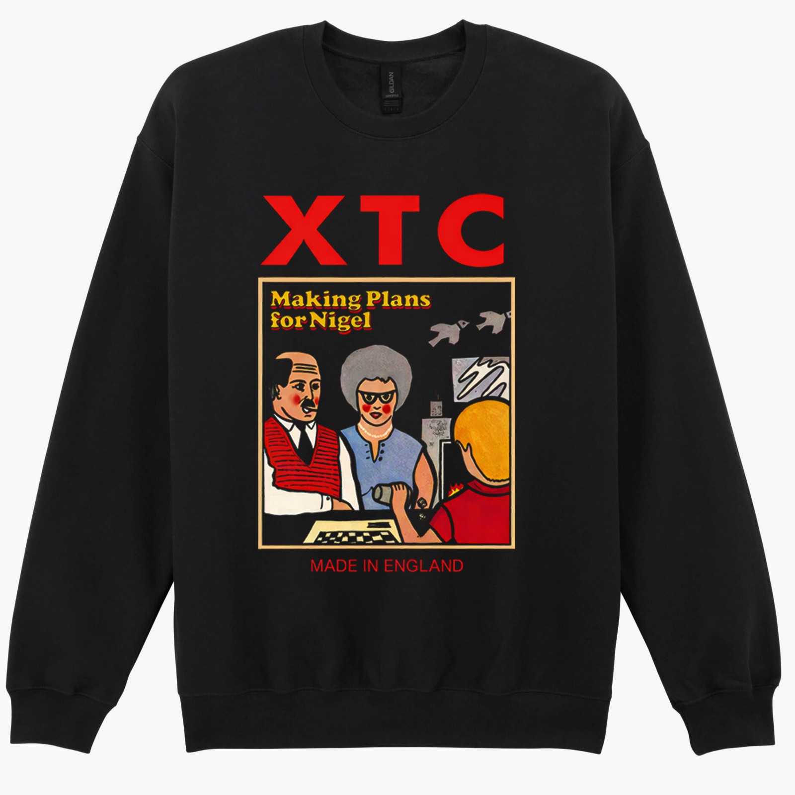 XTC Making Plans For Nigel Punk Rock Tote Bag T Shirt Sweatshirt Hoodie 562