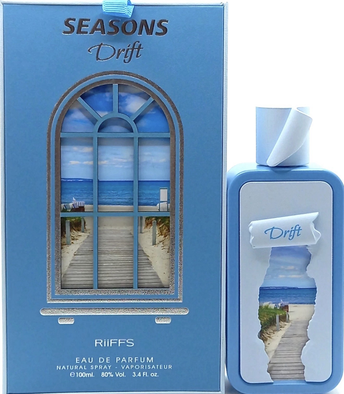 RIIFFS SEASONS DRIFT EAU DE PARFUM SPRAY UNISEX 3.4 Oz / 100 ml BRAND NEW!!!