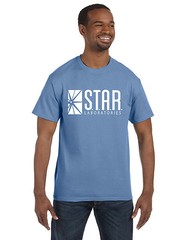 Star Labs Tee Shirt Tee The Flash STAR LABORATORIES Superman Comic Small-5XL