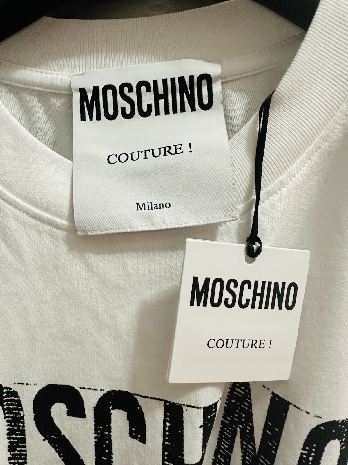 New Authentic Moschino Couture Cotton Shirt, M,L,XL Retail $360 gallery