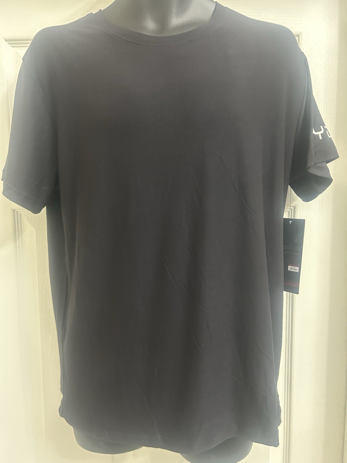 SPYDER MEN'S BLACK LOUNGE WEAR T-SHIRT, SIZE LARGE NWT gallery