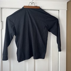 WOOLRICH GREEN LABLE COLLECTION LONG SLEEVE GREY TSHIRT MENS SIZE XL