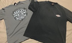 Harley Davidson Motorcycles Shirts Various sizes Lot of 7 FREE BEANIE