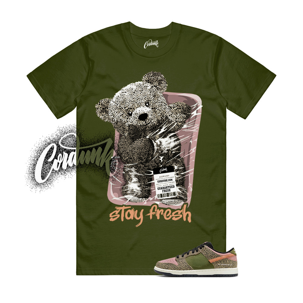 Dunk Recreational Use Khaki Amber Brown Rust Pink Green Rec T Shirt Match STAY