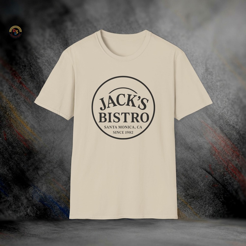 Jack’s Bistro Santa Monica Three’s Company T-Shirt | Softstyle Tee