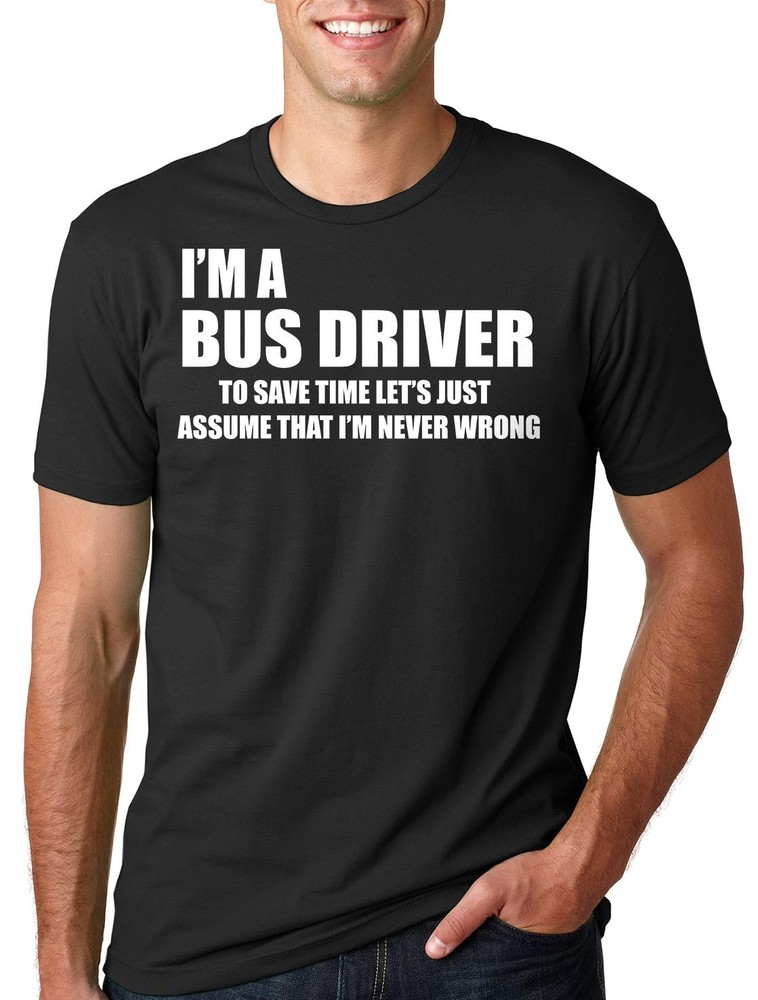 Driver T-shirt Bus Driver Tee Shirt Driving Bus Driver Tee Shirt Funny T-shirt