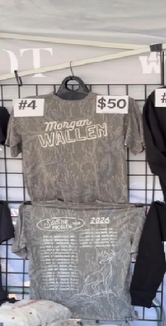 Wallen MW – Still The Problem Tour 2026 Merch 3D Shirt Reprint