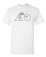 You’re Pointless Sarcastic Humor Graphic Super Soft Ring Spun Funny T Shirt