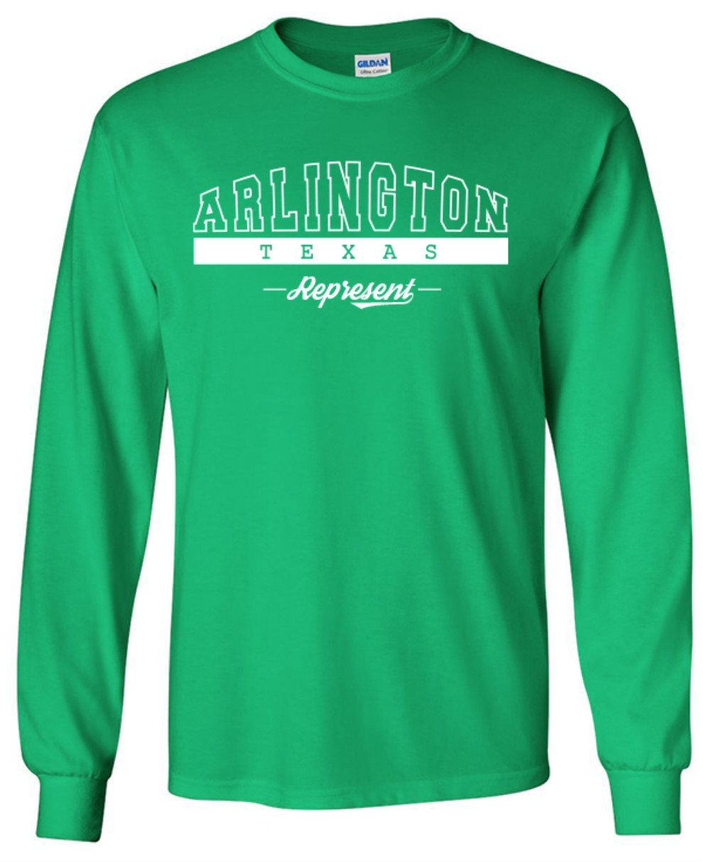 Arlington Texas State T-Shirt Long Sleeve Graphic Tees Unisex Apparel gallery