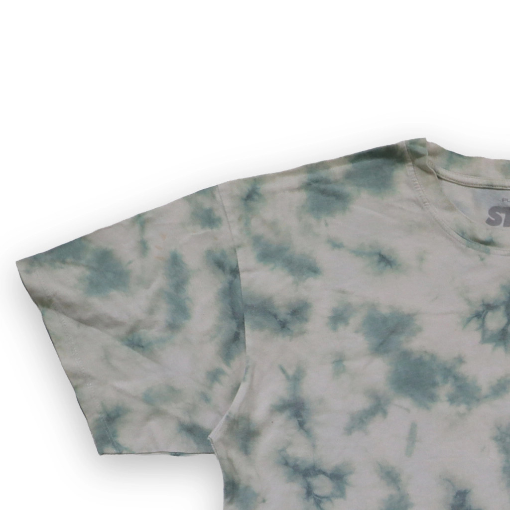 Puul&Bear STWD T-Shirt Mens XL Multicoloured Cotton Blend Tie Dye Short Sleeve gallery