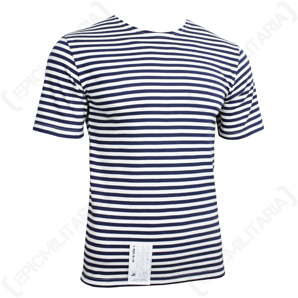 Russian Navy Telnyashka – Blue Striped T-Shirt Sailor Naval Genuine Military