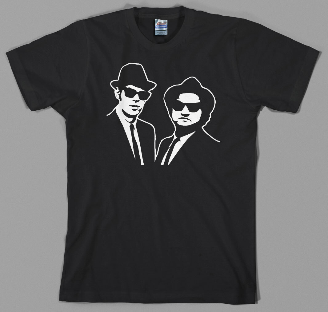 Blues Brothers T Shirt movie saturday night live snl john belushi 80s comedy gallery
