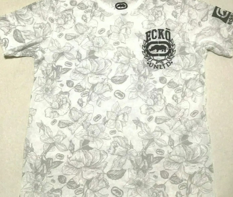 ECKO UNLTD White Flower T-Shirt L New - Discounts in Description gallery