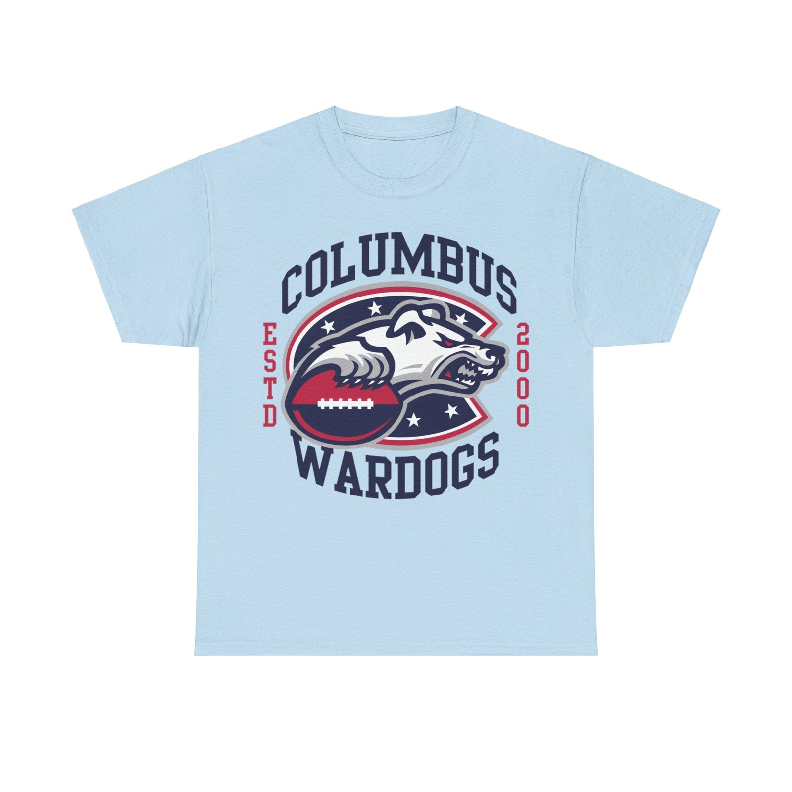 Columbus Wardogs Ohio Football Team T-shirt gallery