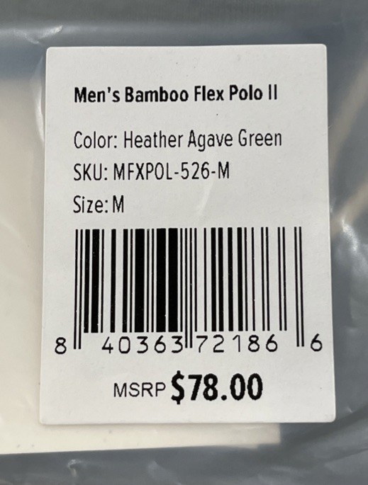 Free Fly Men’s Bamboo Flex Polo || T Shirt (MFXPOL-526-M) Size M Color Green gallery