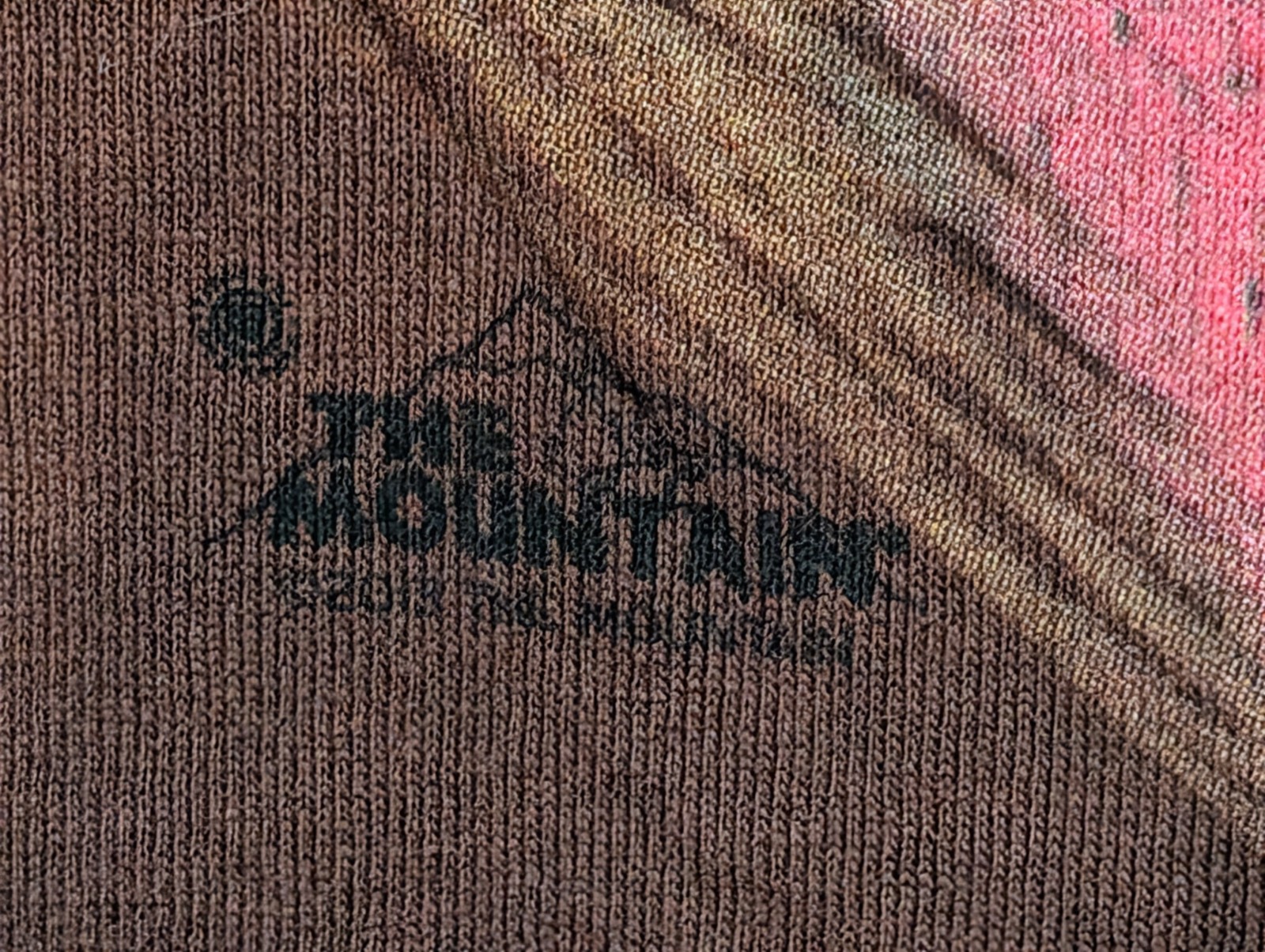 The Mountain Men's T-shirt Brown Hot Cocoa Orangutan Retired Logo 2XL #4344 NWOT gallery