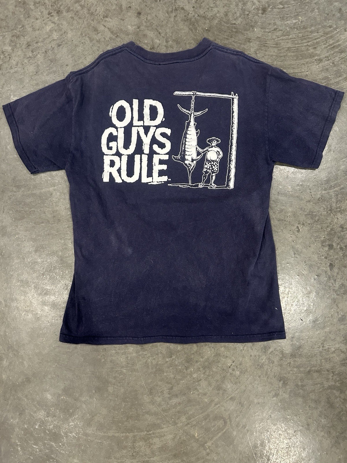 Old Guys Rule Vintage Cotton T-Shirt Size M Short Sleeve Graphic Tee gallery