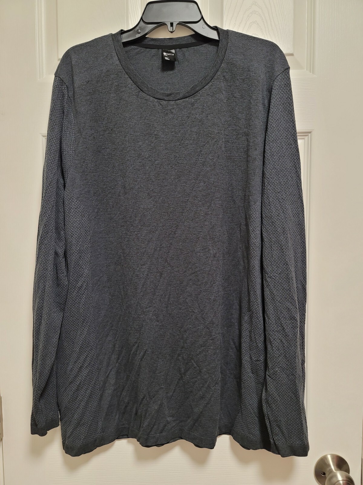Zella Long Sleeve T Shirt Men’s Size 2XL Charcoal