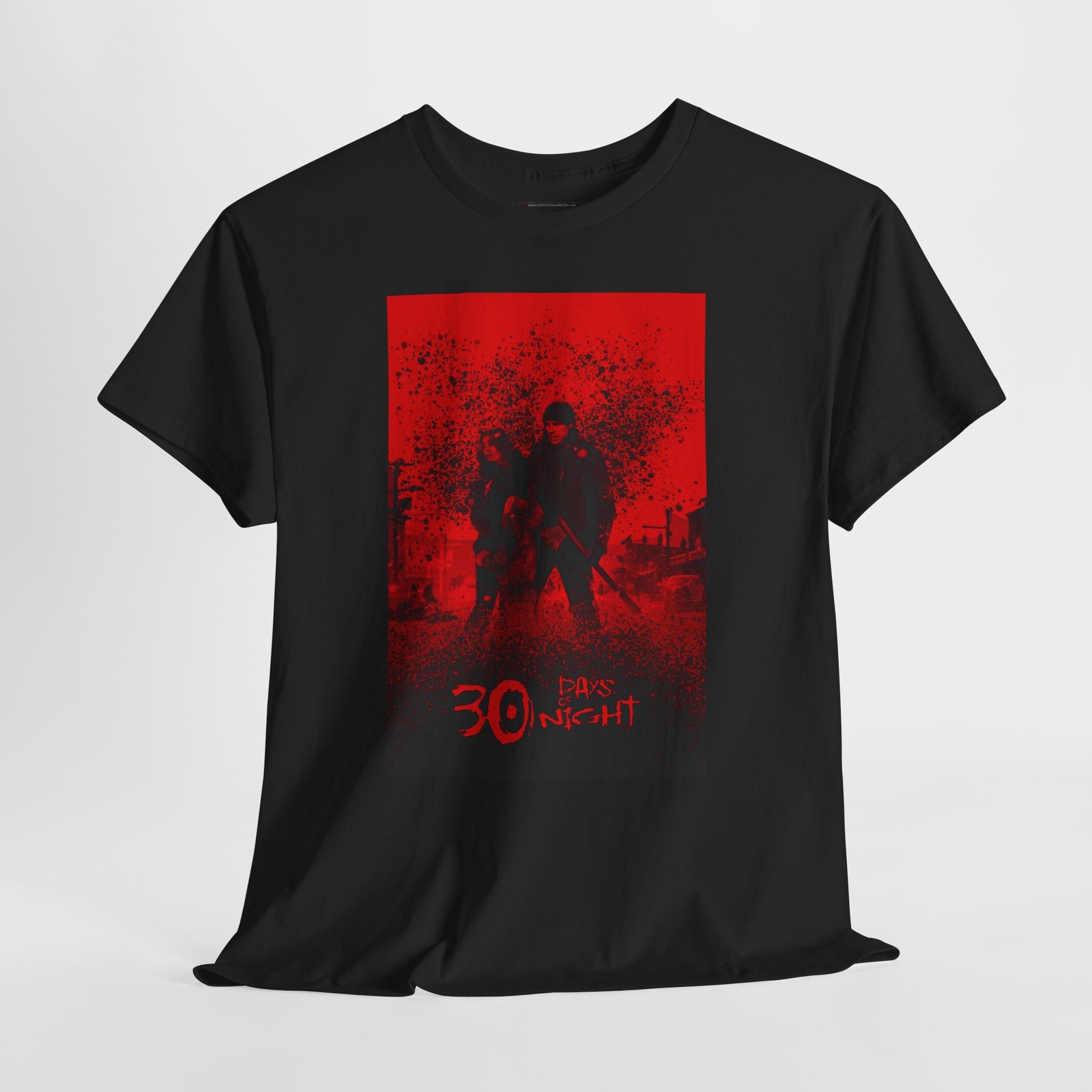 30 Days of Night 2007 Retro Movie Poster Horror Unisex Graphic T-Shirt gallery