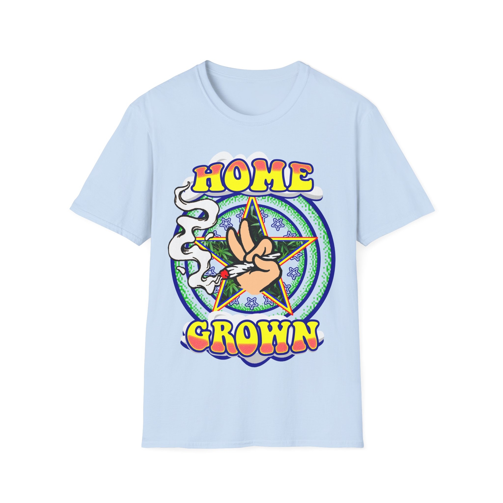 Marijuana Grower T-Shirt Home Grown Cannabis Tee TShirt Hippie Weed Grow Farmer gallery
