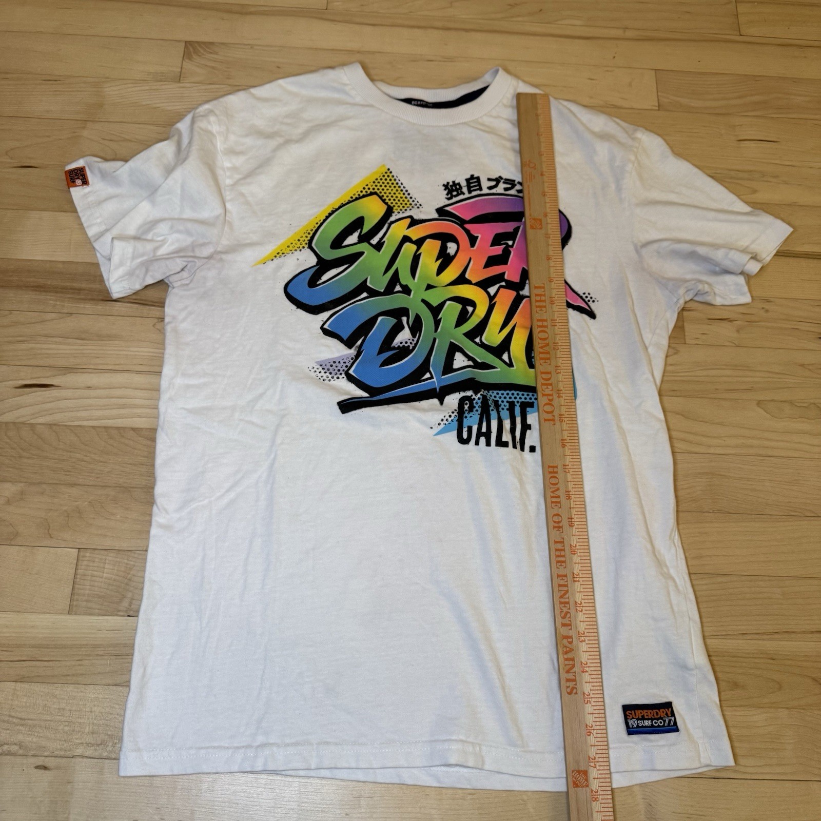 Superdry 77 Surf Men’s T Shirt Size M Surfer Tee Graphic Print Japan gallery