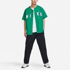 Nike Alphabet Print Single-Breasted Short Sleeve T-Shirt