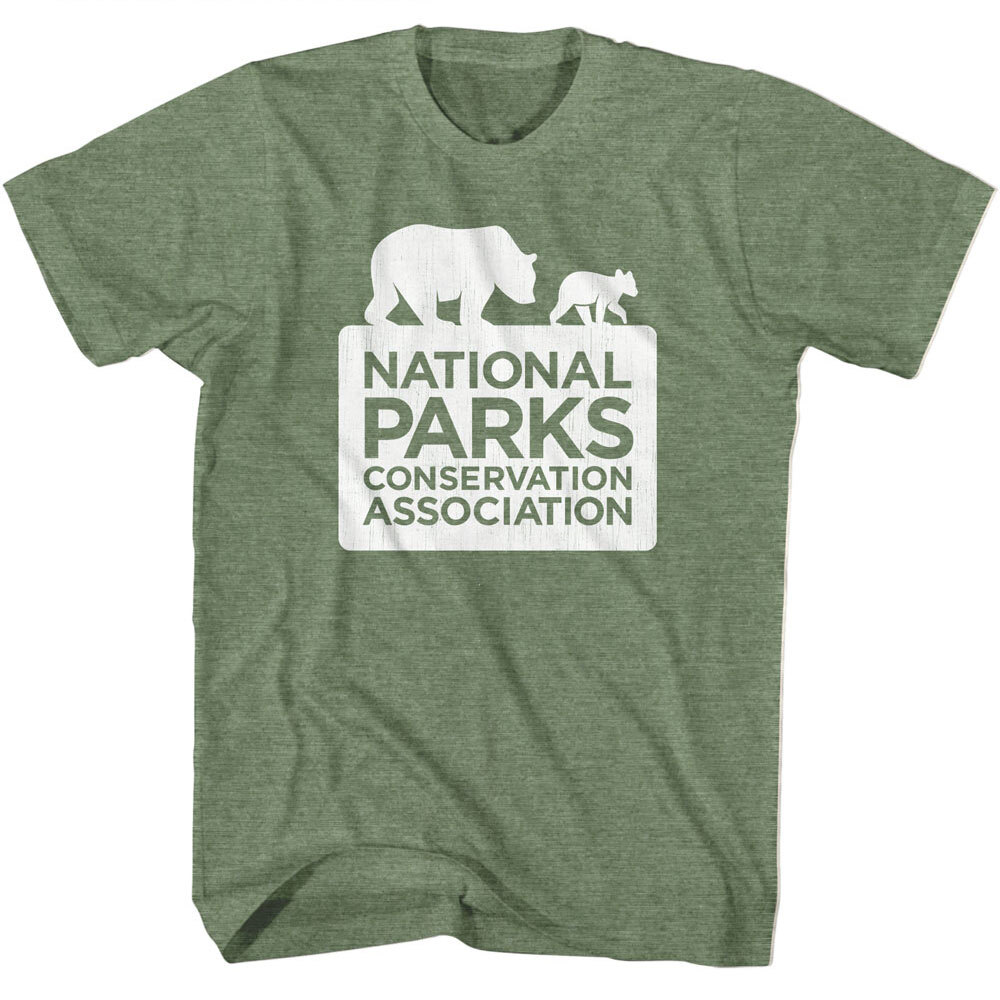 United States National Parks Conservation Association Logo Bears Men’s T Shirt