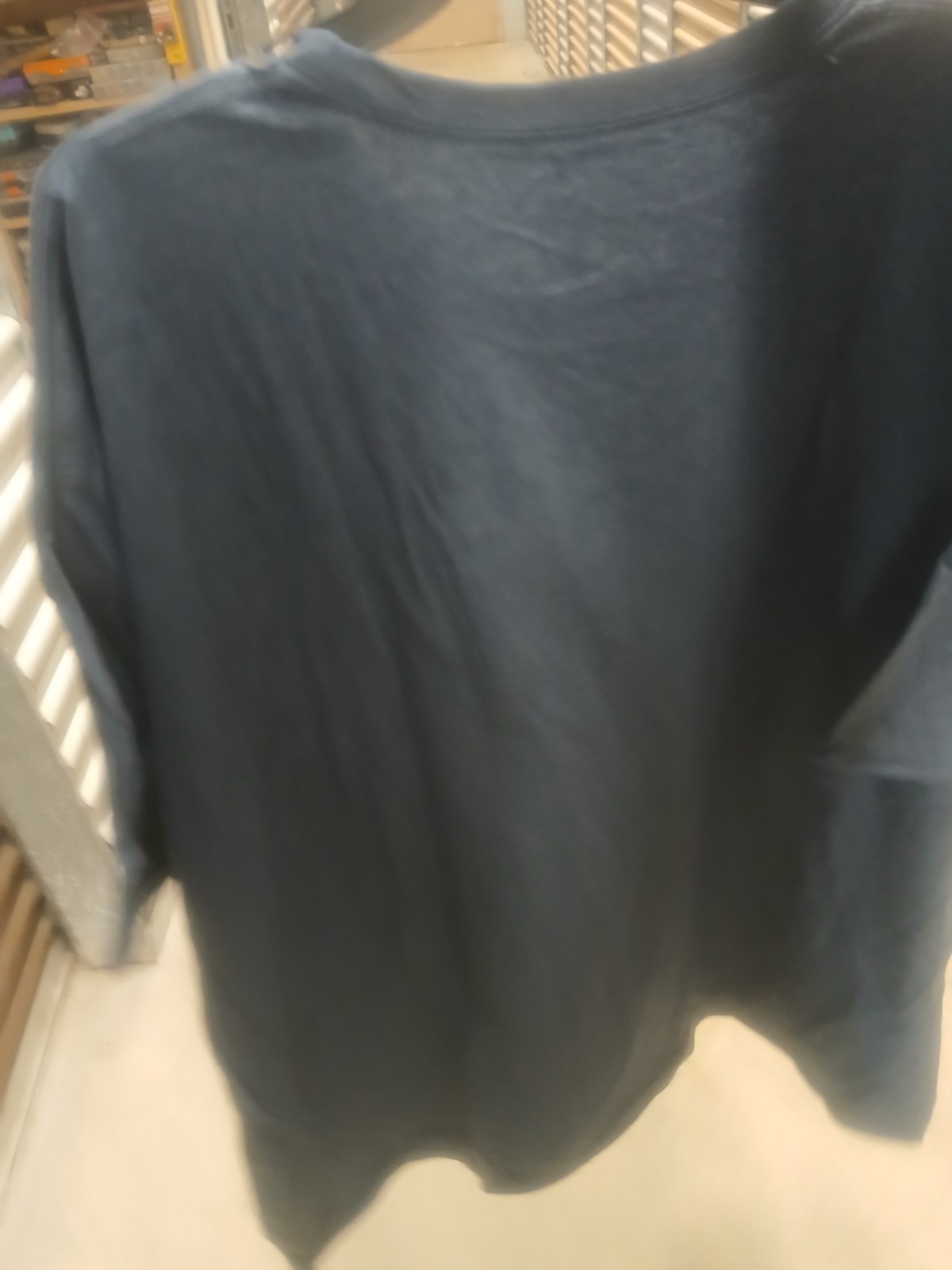Athletic Works No Pocket Cotton Tee Men's Size 4XL Blue Cove Heather NWT gallery