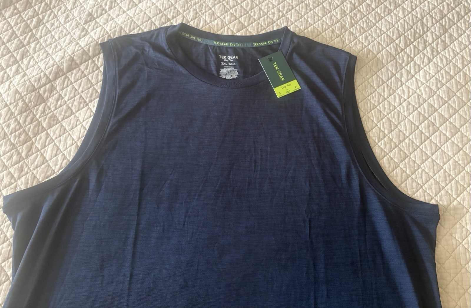 Men’s Tek Gear Sleeveless Tee Size 3XLT gallery
