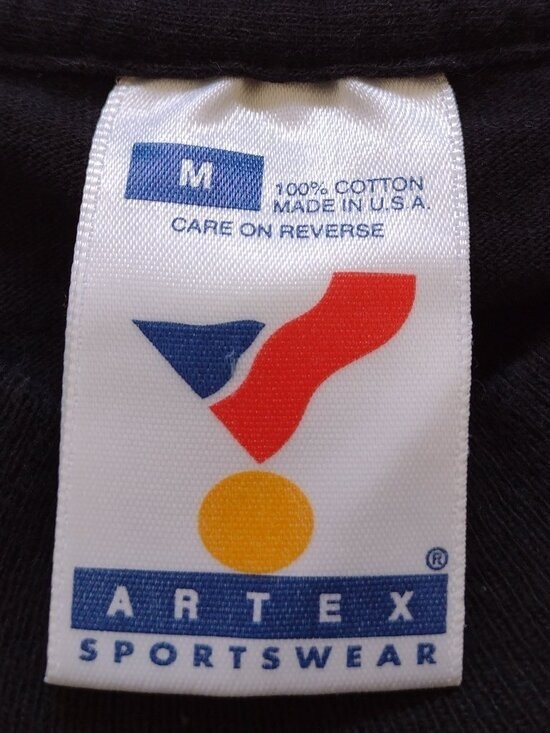 Vintage Artex Men's T-Shirt Cleveland Indians 1995 World Series Single Stitch M gallery