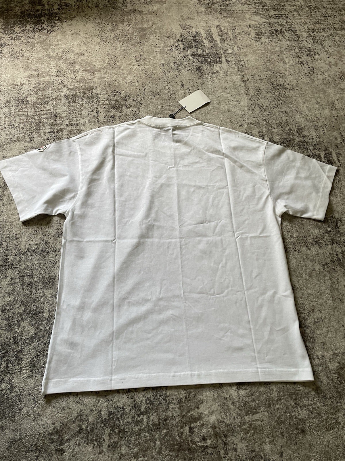 Men’s Fashion Designer T shirt size L white gallery