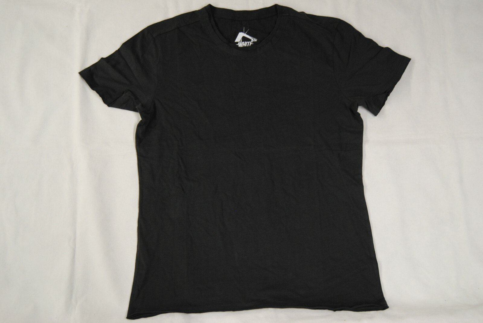 Weiß Lärm Bekleidung Distressed Einfarbig Schwarz Anthrazit T-Shirt Neu Official