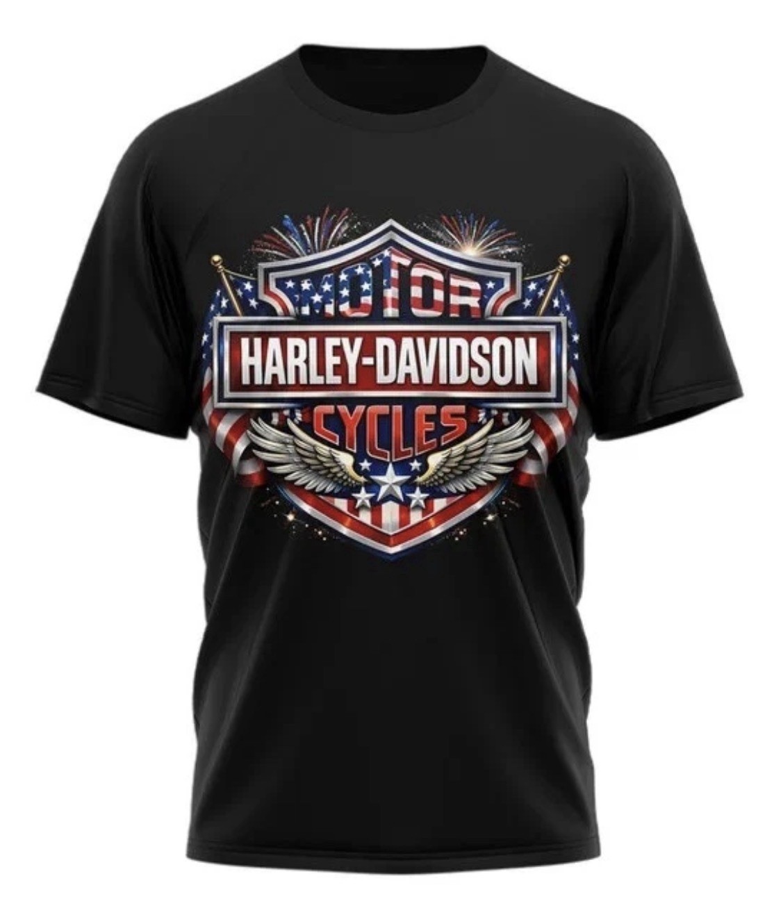 Harley-Davidson America 250th Anniversary Shirt 1776-2026 Independence Day Tee gallery