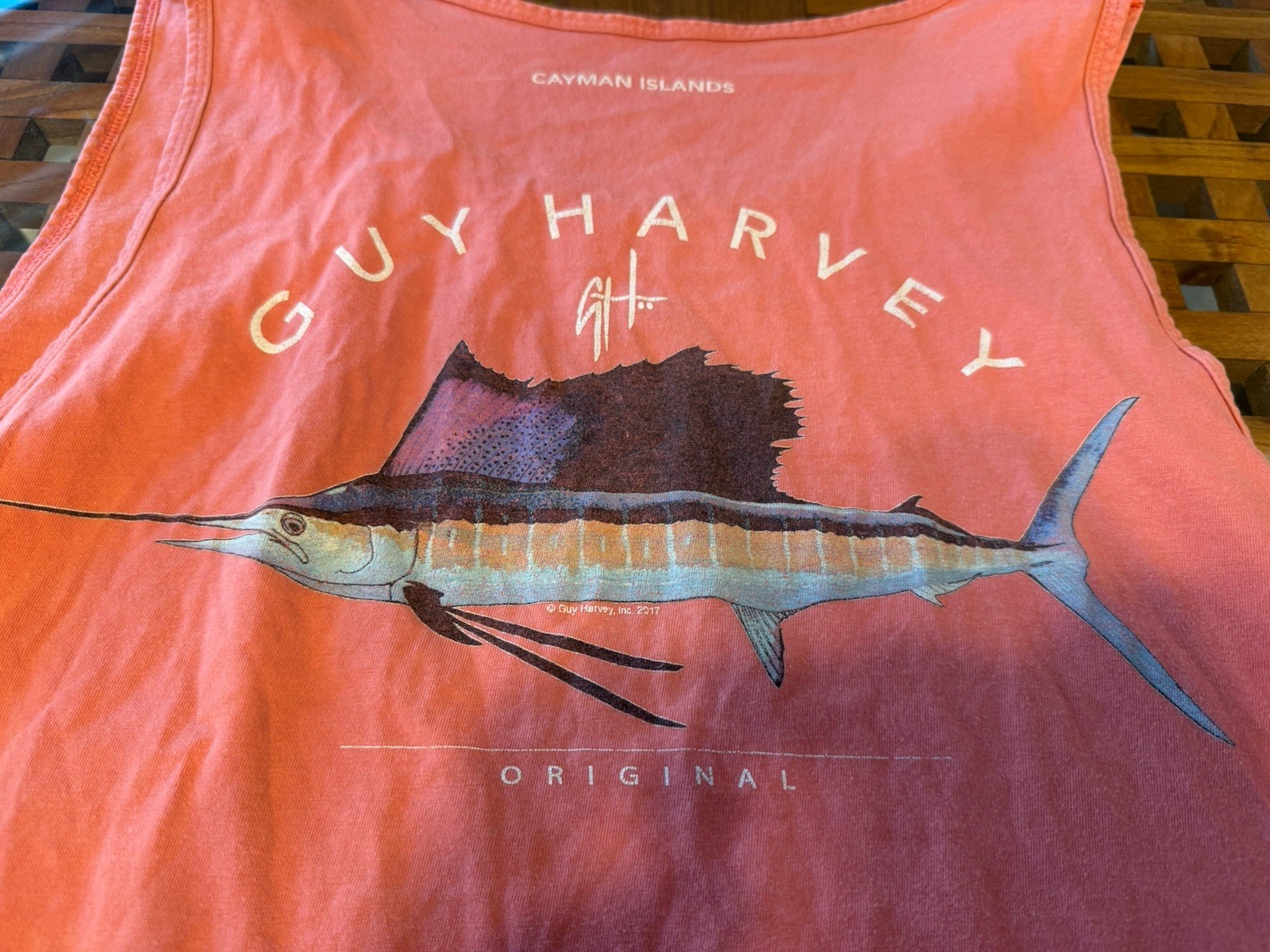 Guy Harvey WindJammer Men's Boat Beach Fishing Tank Top XL gallery