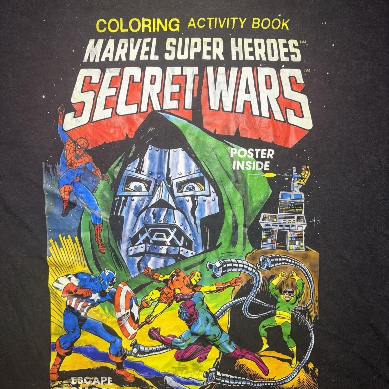 Vintage Avengers Secret Wars Men’s Size L Comics Shirt Retro Marvel Comic Book gallery