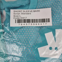 Deliveroo Short Sleeve Base Layer – Breathable T-Shirt, Size Large – BNWT