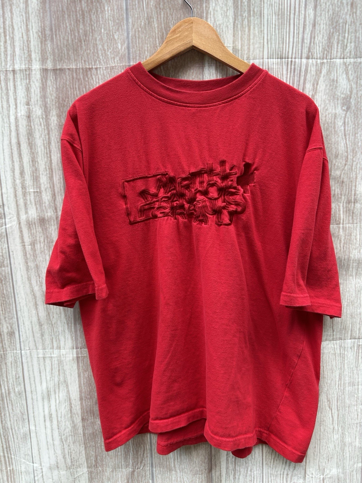 Vintage 2000s Y2K Marithe Francois Girbaud Shirt XL Embroidered Logo Tee