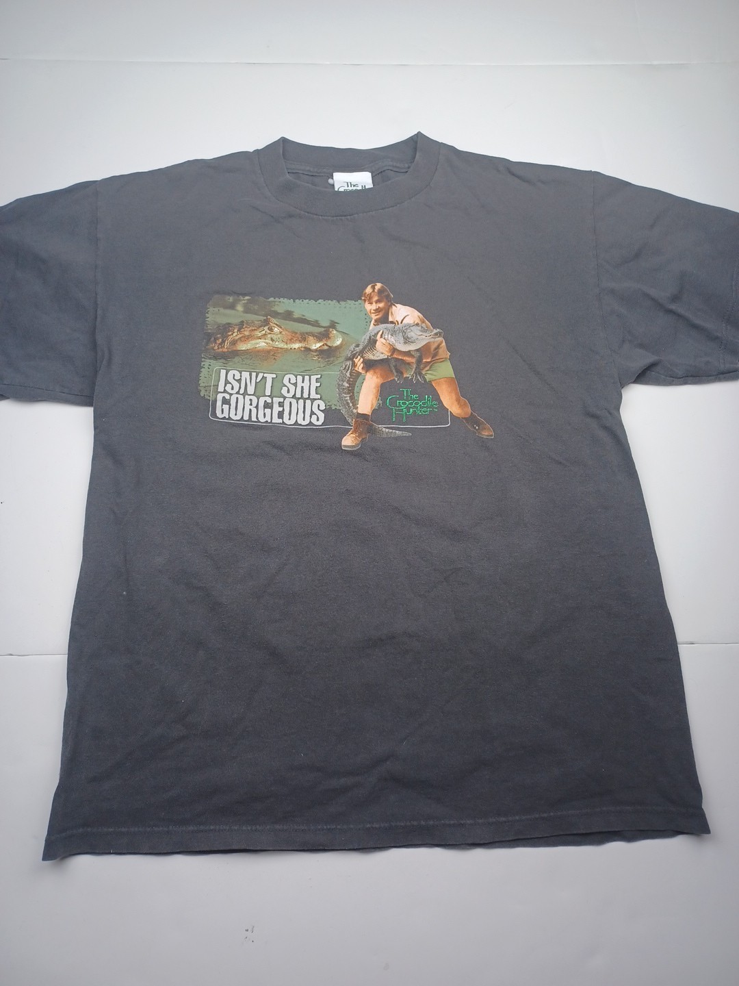 Vtg 2001 Steve Irwin The Crocodile Hunter T Shirt “Isn’t She Gorgeous ” Sz.Large