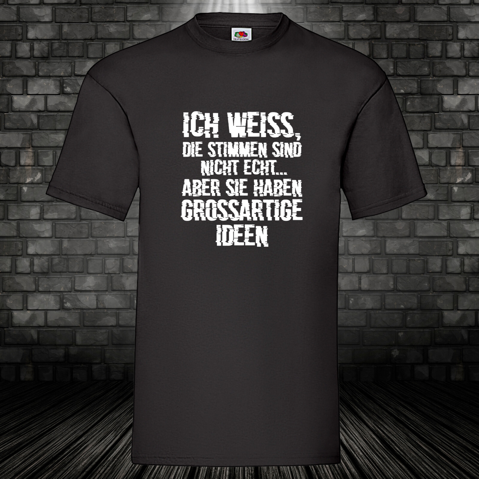Great ideas shirt cult T-shirt voices fun fun saying 100% cotton S-5XL gallery