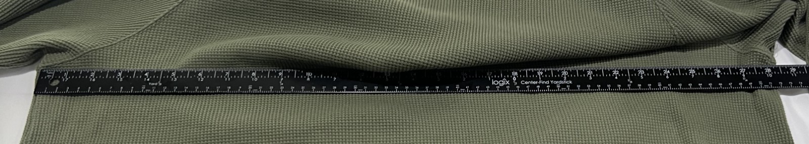 LL Bean Thermal Henley Shirt Mens 3XLT Green Chunky Waffle Knit Y2K Big & Tall gallery