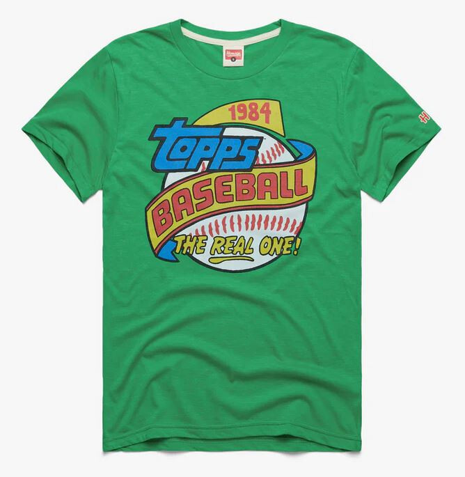 Topps Baseball 1984 Green T-Shirt gallery