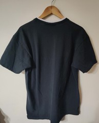 Vintage Anvil Music Note Graphic Lined T-shirt Adult Large Preshrunk
