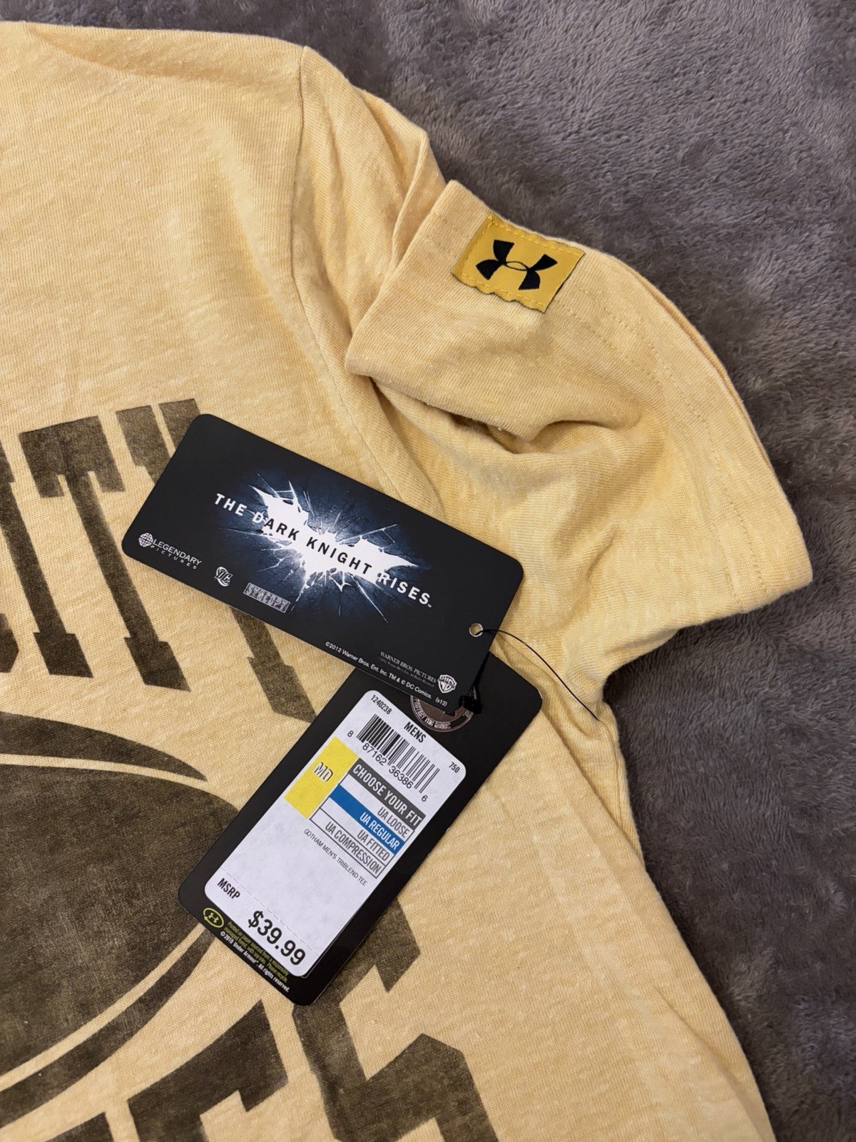 Rare Under Armour UA Legacy Gotham City Rogues Tee (MD) NWT gallery