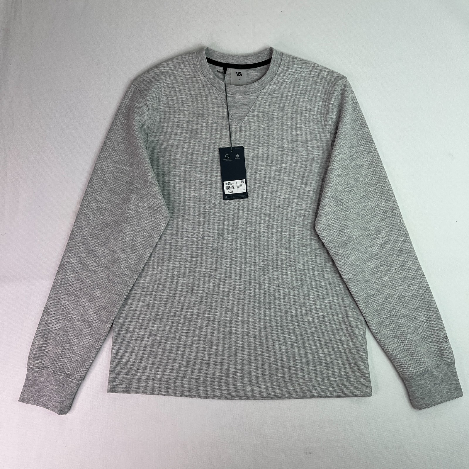VRST Shirt S Gray Long Sleeve Crewneck New With Tags gallery